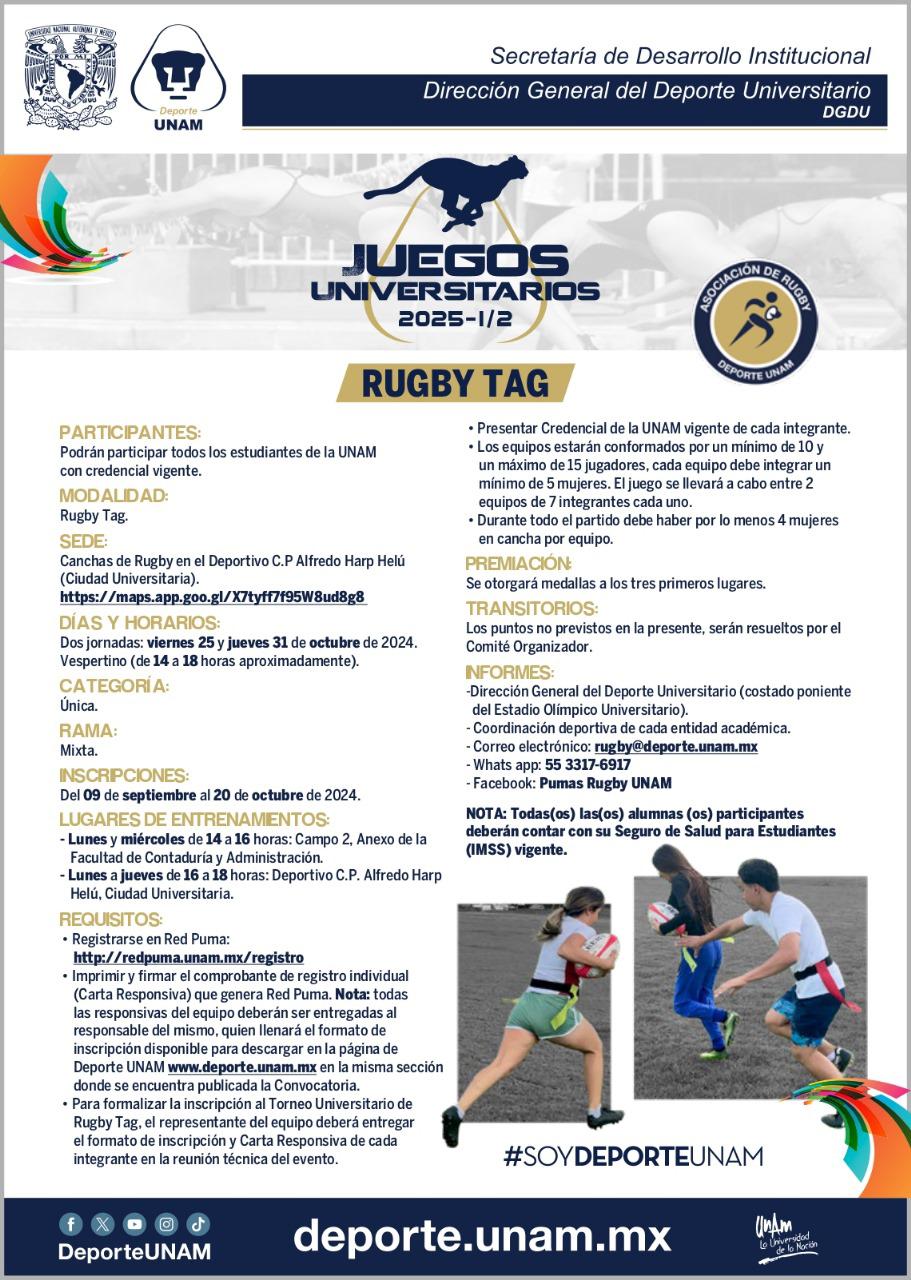 Rugby Tag JU 2025